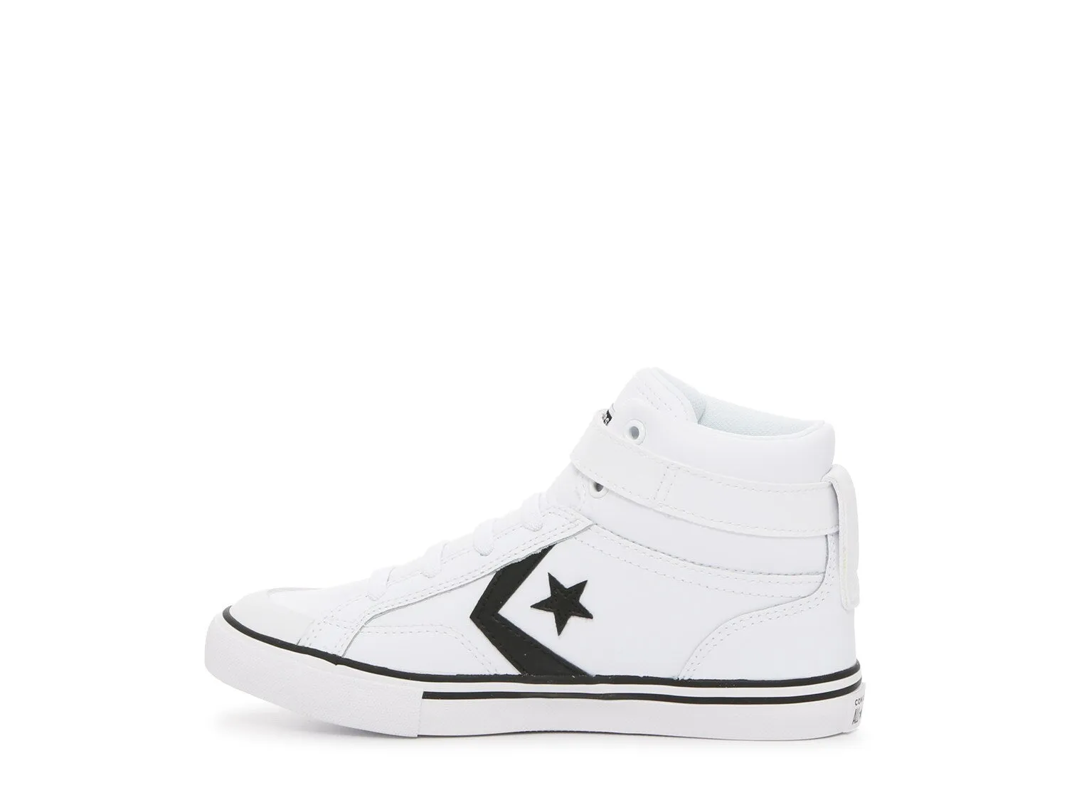 Converse Pro Blaze High Top Sneakers, White/Black