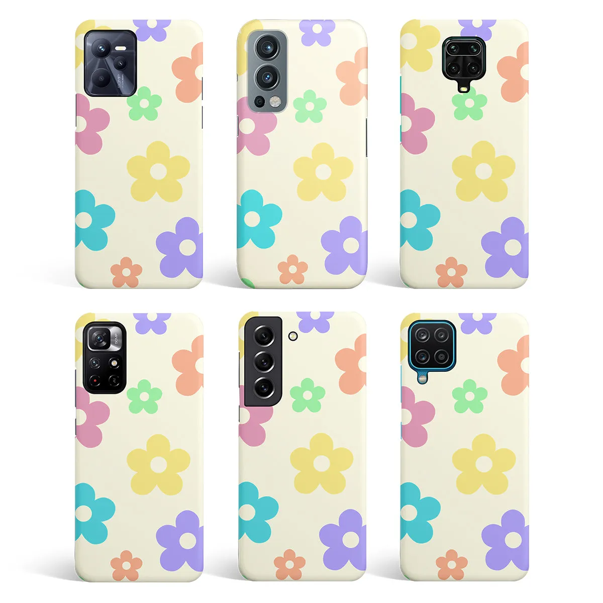 Floral Mosaic Phone Cover | Matte Case
