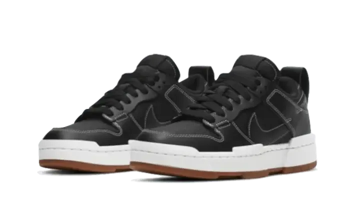 Nike Dunk Low Disrupt Black White Gum