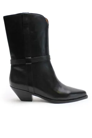 Sade Cowboy Boot Black
