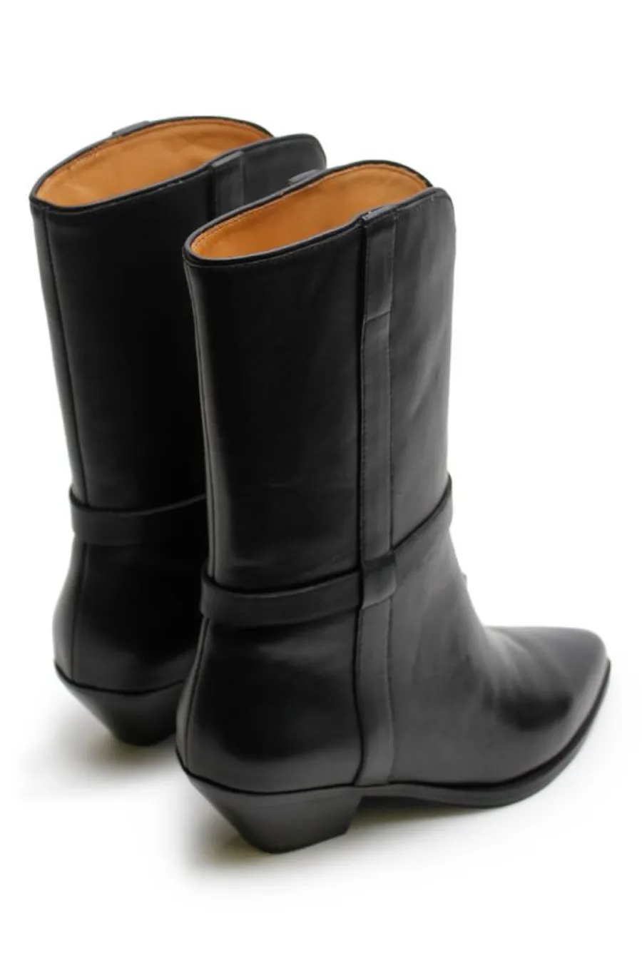 Sade Cowboy Boot Black