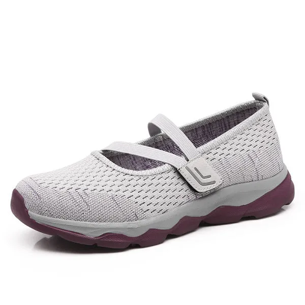 Women's Flying Woven Cosy Walking Shoes