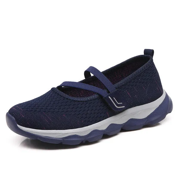 Women's Flying Woven Cosy Walking Shoes