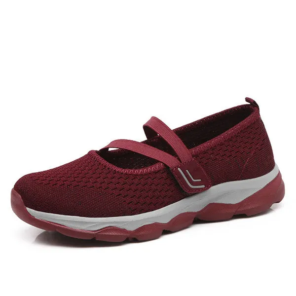 Women's Flying Woven Cosy Walking Shoes