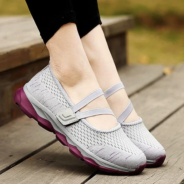 Women's Flying Woven Cosy Walking Shoes
