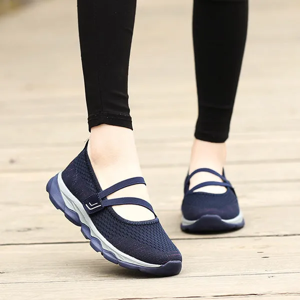 Women's Flying Woven Cosy Walking Shoes