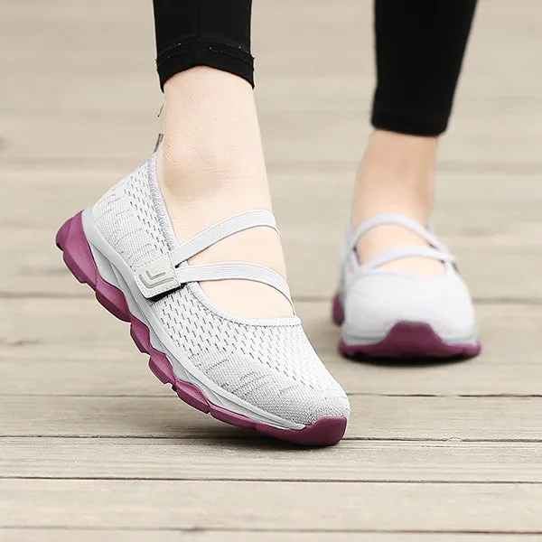 Women's Flying Woven Cosy Walking Shoes