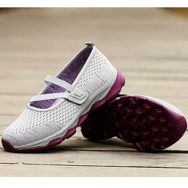 Women's Flying Woven Cosy Walking Shoes
